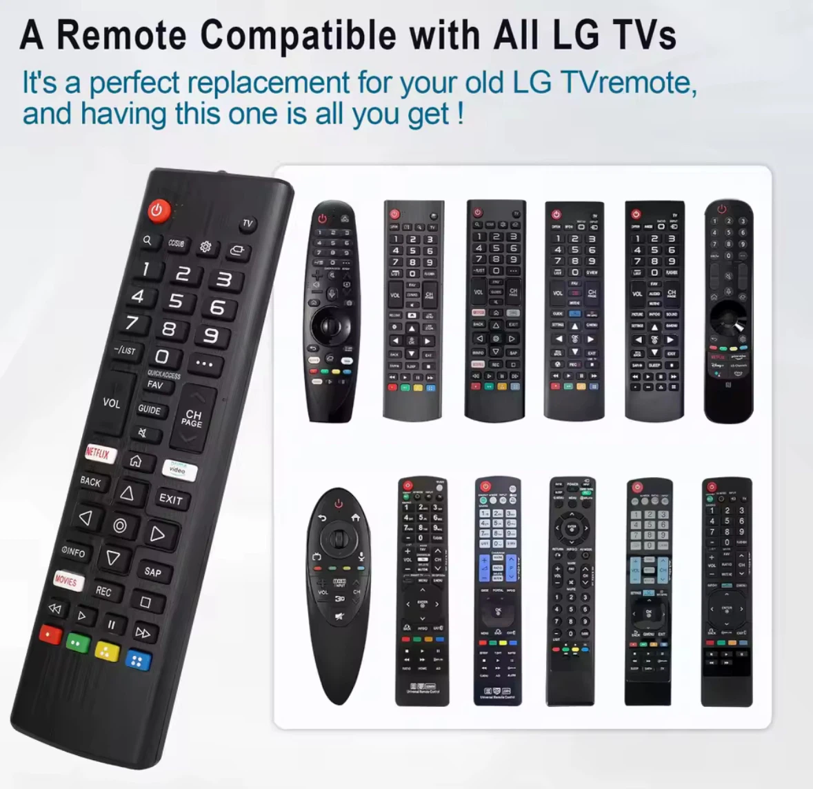 LG TV Universal remote control - photo 2