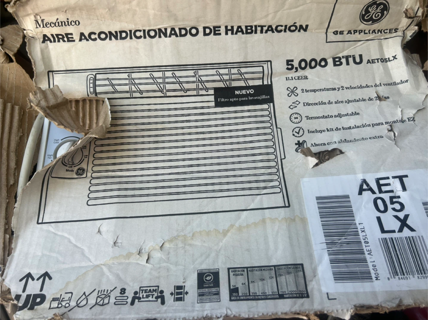 GE Appliances Window Air Conditioner 5,000 BTU - photo 2
