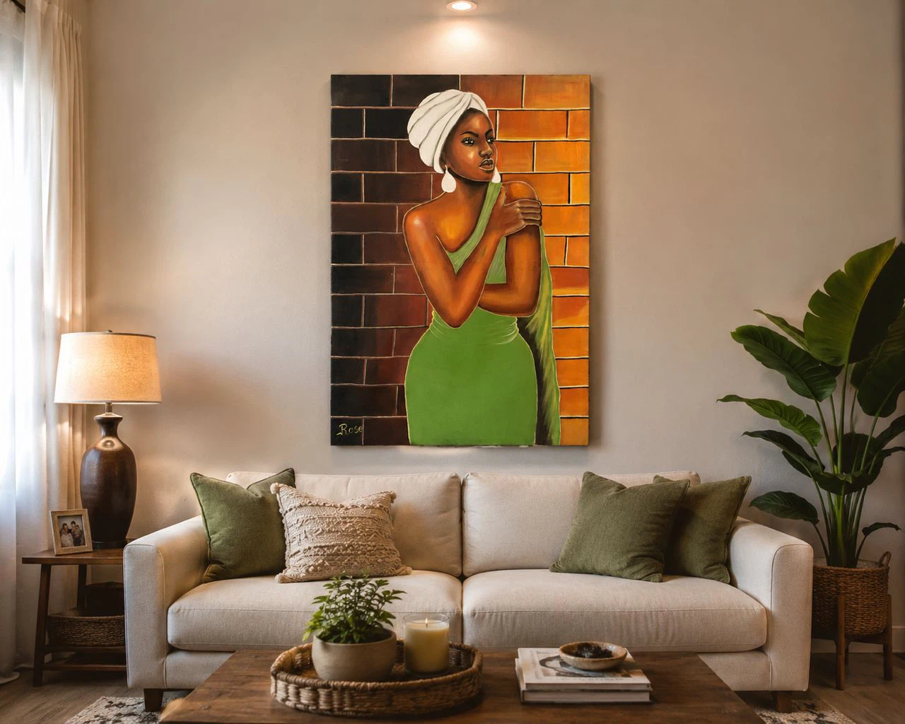 Abstract Geometric Canvas Wall Art
