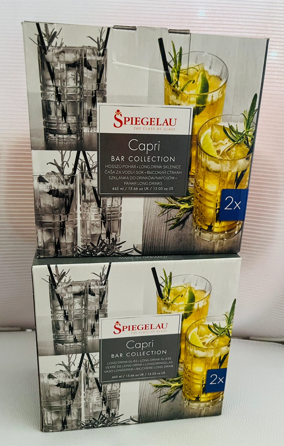 Spiegelau Capri Bar Collection Long Drink Glasses (Set of 2)