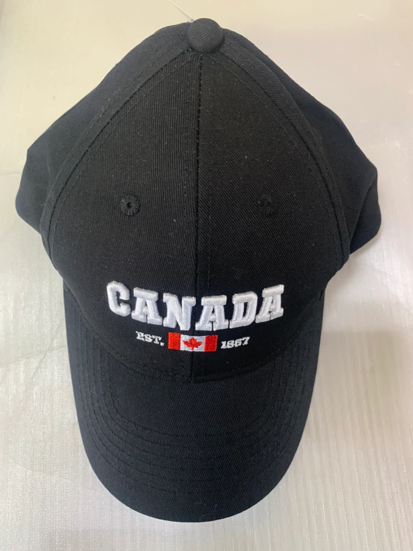 Black Canada Est. 1867 Baseball Cap