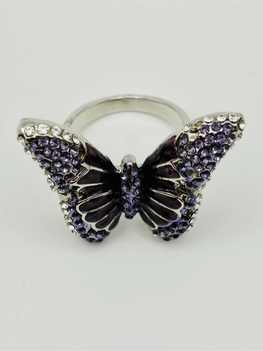 Sparkly Butterfly Ring Size 8 - photo 5