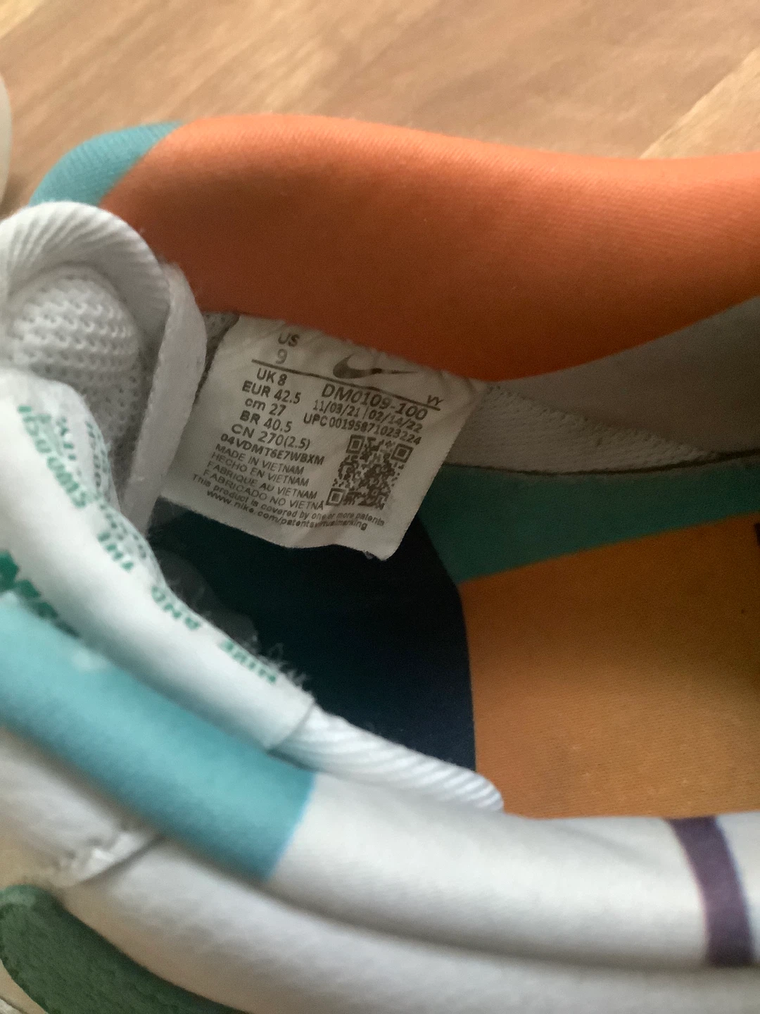 Nike Air Force 1 Low LV8 White Malachite Size 9 - photo 5