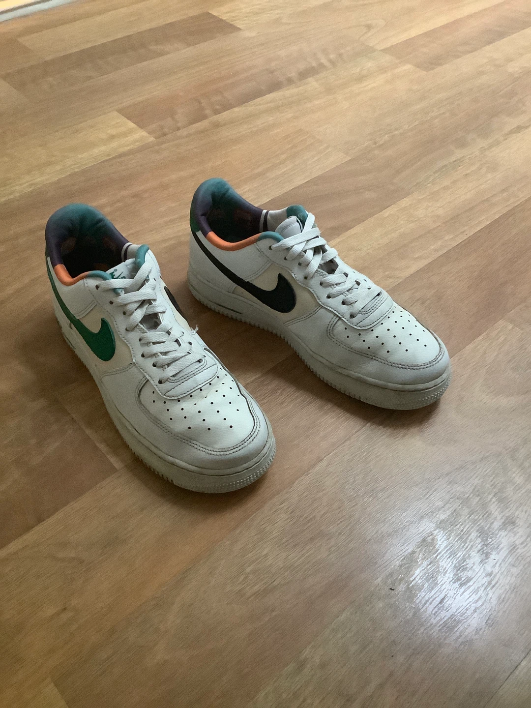 Nike Air Force 1 Low LV8 White Malachite Size 9 - photo 2