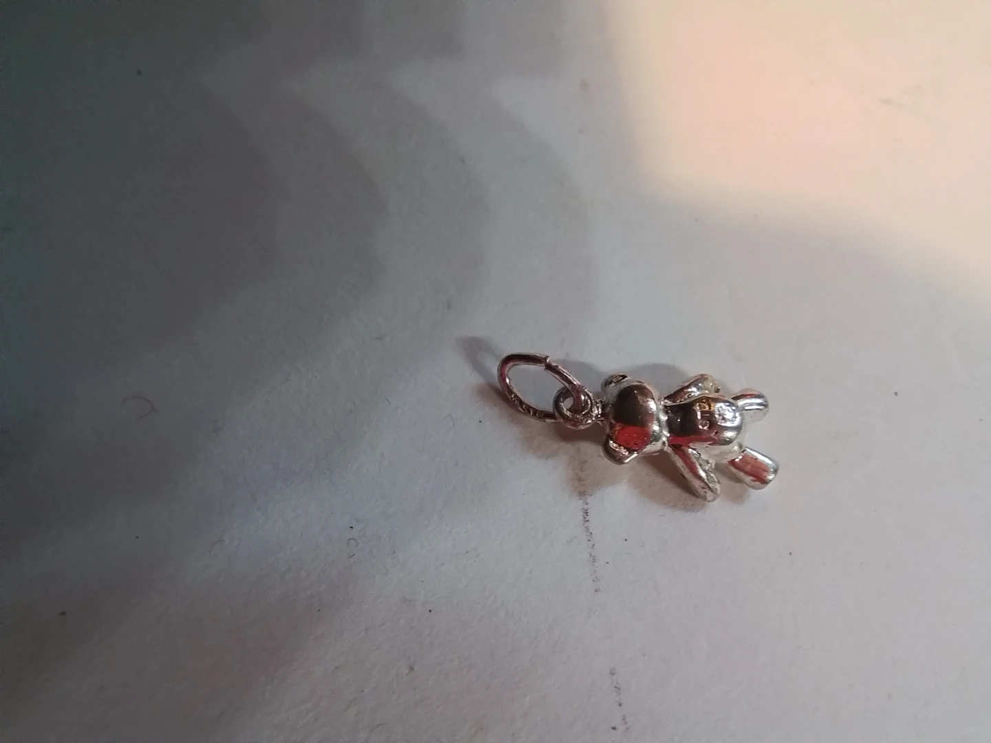 Sterling Silver Teddy Bear Charms (2) - photo 3