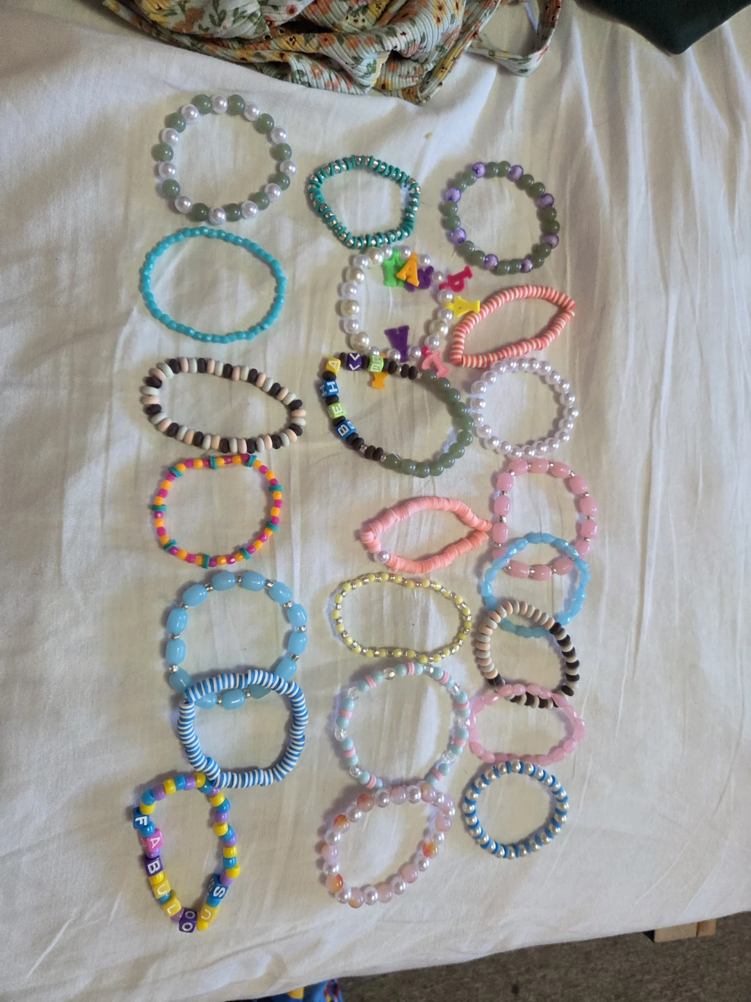 Assorted Beaded Bracelets