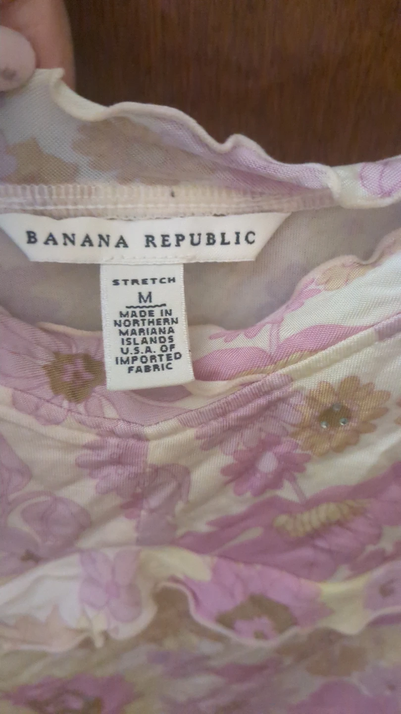 Banana Republic Floral Ruffle Camisole - photo 2
