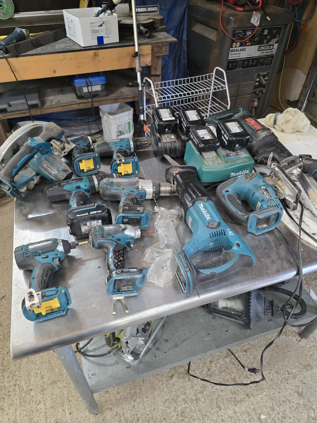 Assorted Power Tools - Black & Decker, Makita, Milwaukee