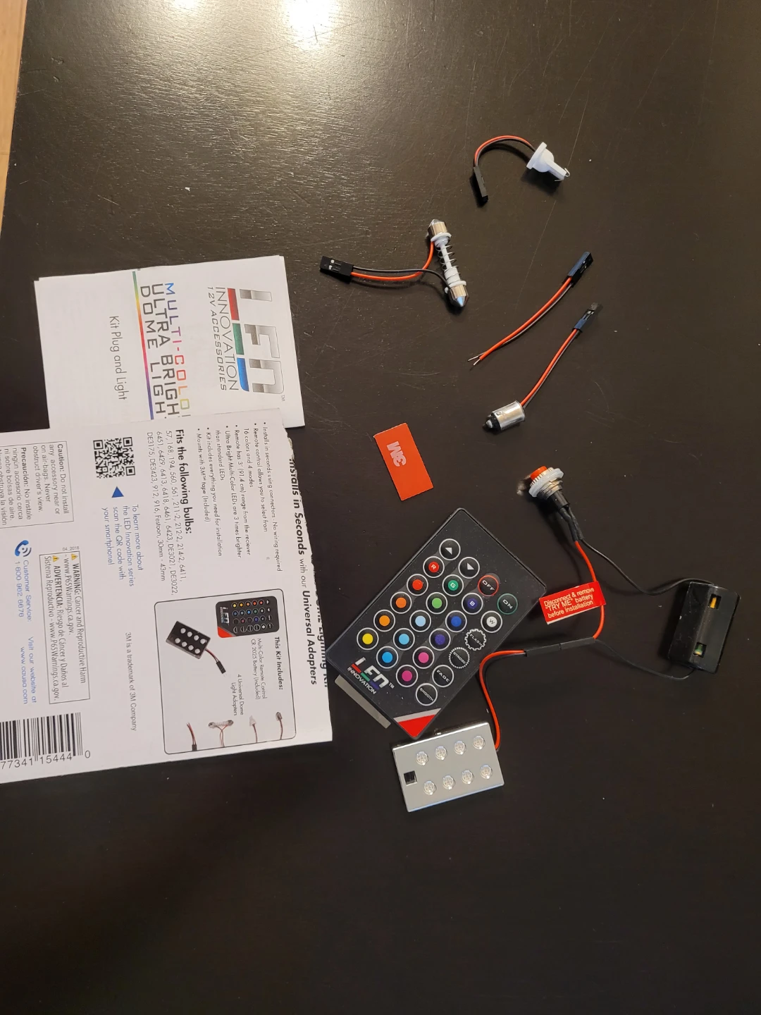 LED Innovation Multi-Color Dome Light Kit