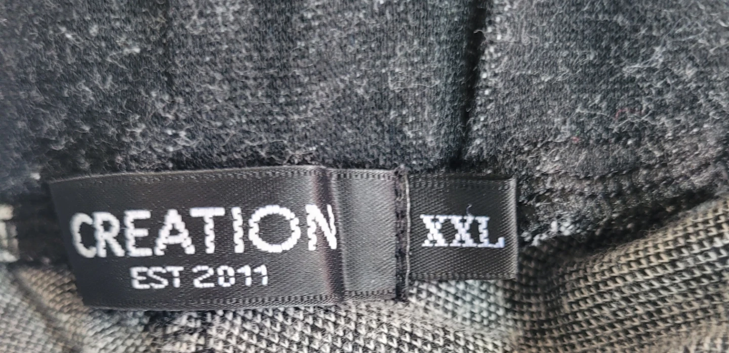 CREATION "EST 2011" Black & Grey Patterned Lounge Pants - XXL - photo 3