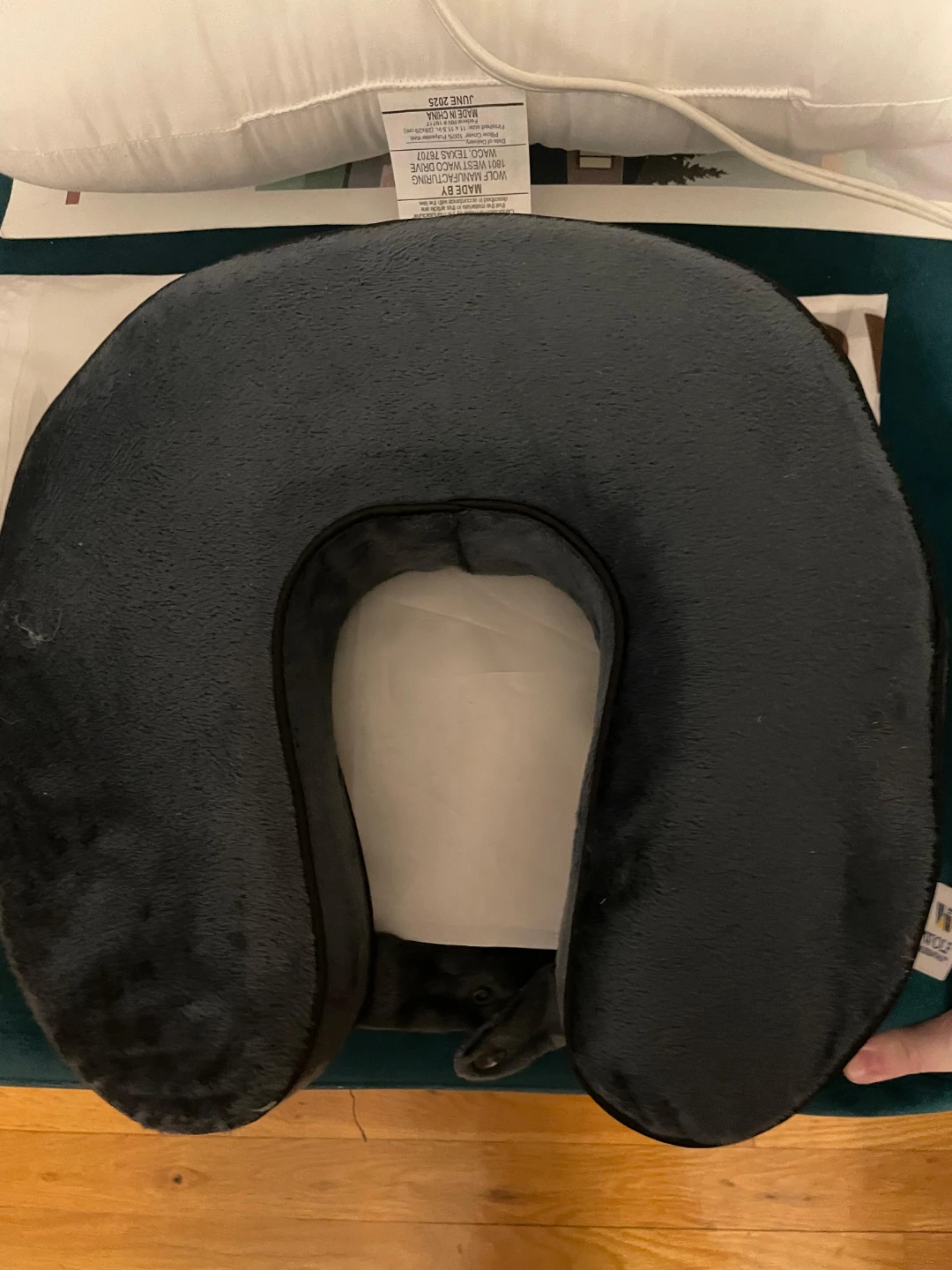 Blue/Gray Neck Pillow