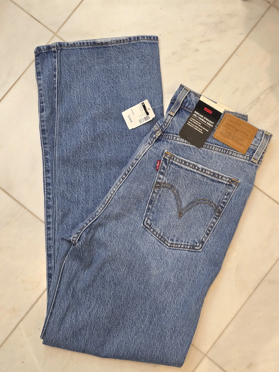 Levi's Ribcage Straight Full Length Jeans size29 - photo 5