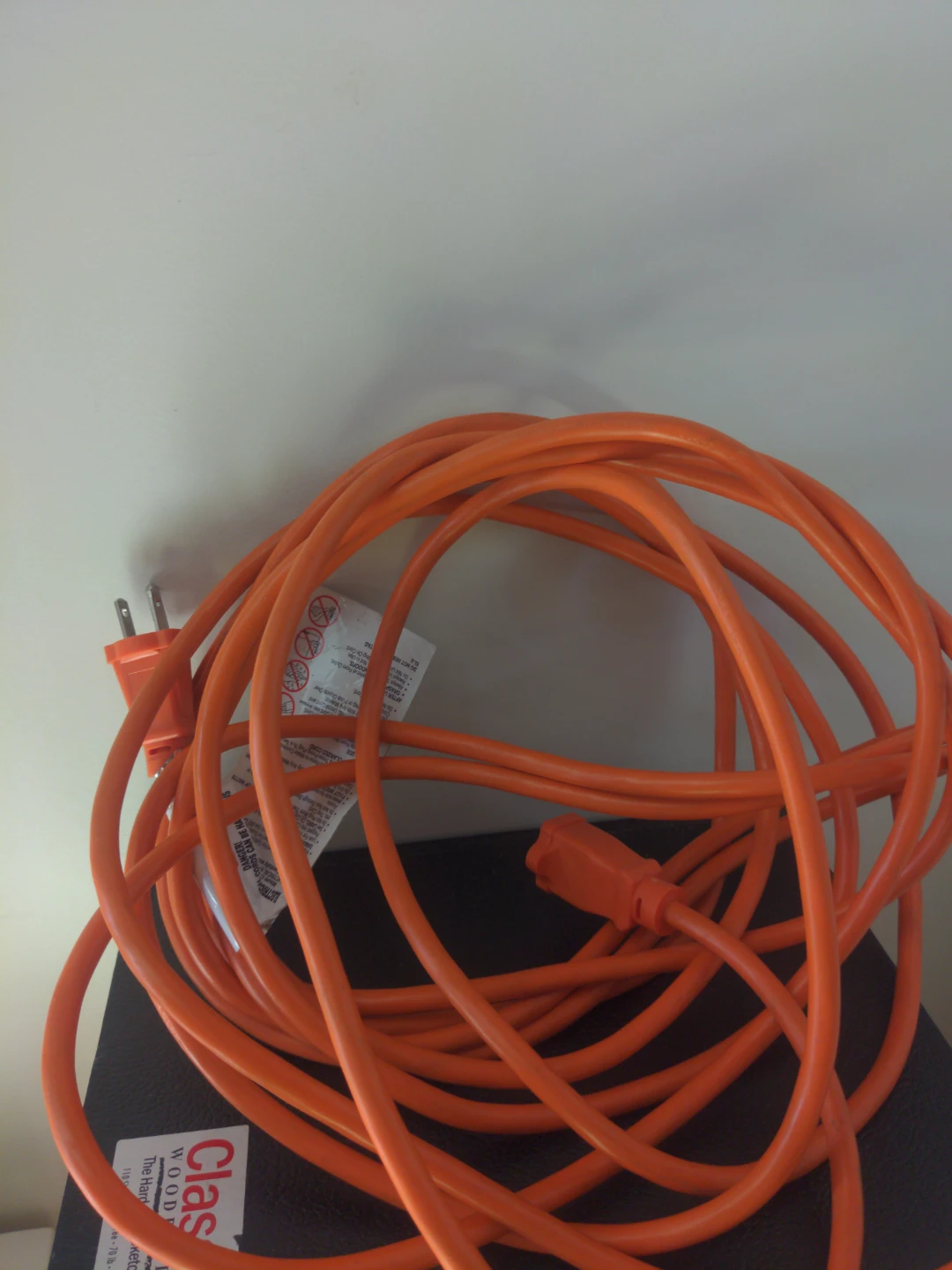 Orange Extension Cord
