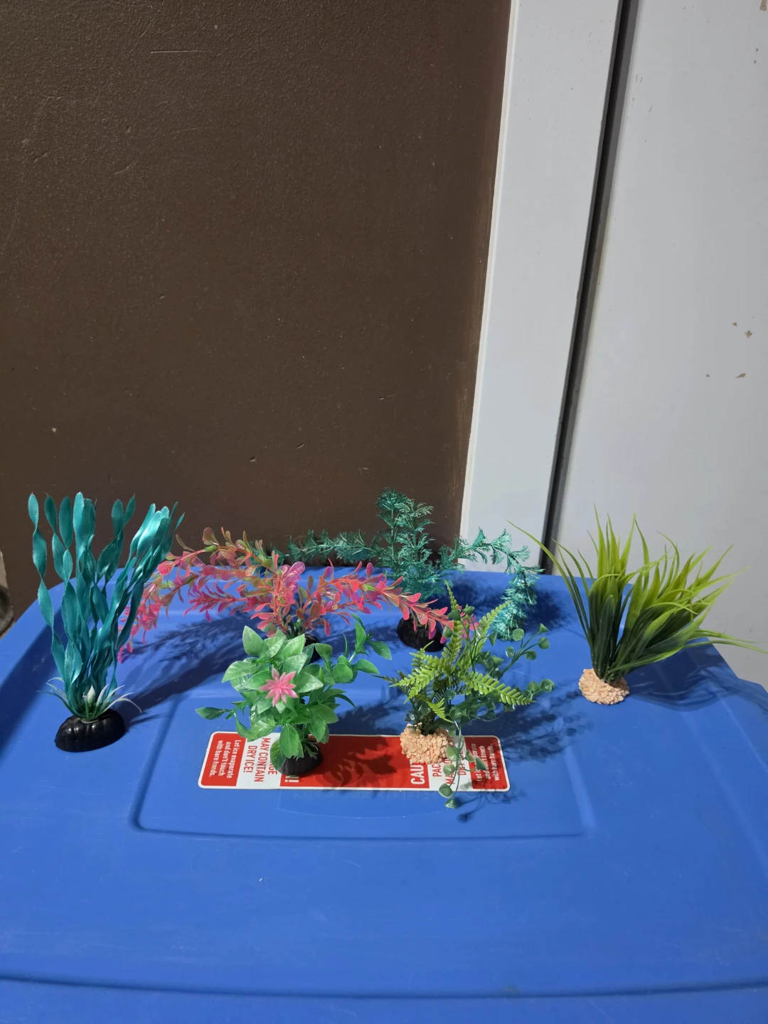 Aquarium Artificial Plants (6 Pieces)