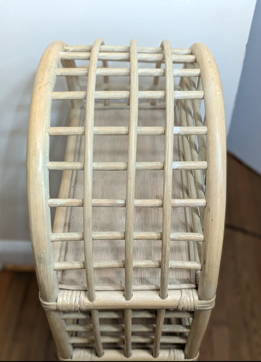 Medium Rattan Arch Top Shelf Unit - photo 5