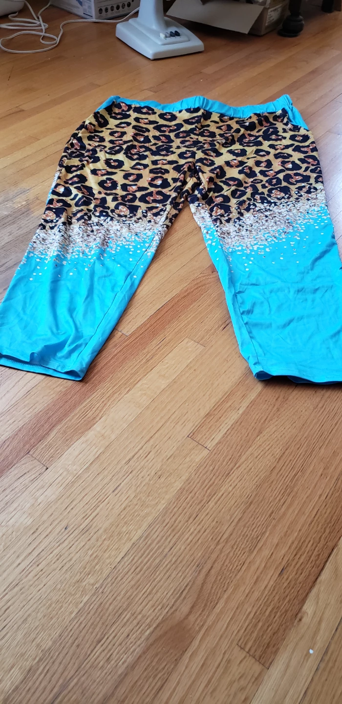 Leopard Print Pyjama Set New Size 4XL - photo 2