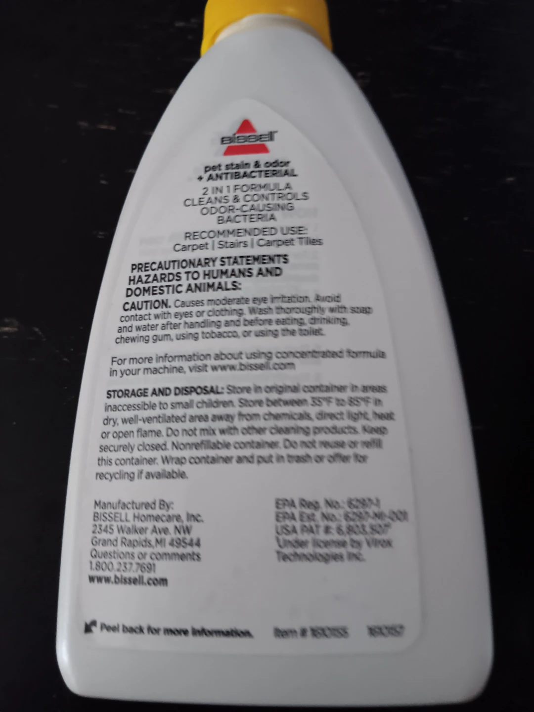 Bissell Pet carpet cleaner 8 FL OZ - photo 3