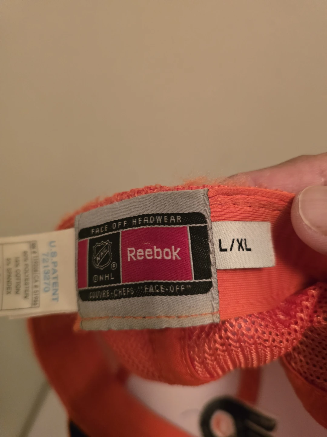 Reebok Philadelphia Flyers Mesh Trucker Cap L/XL - photo 5
