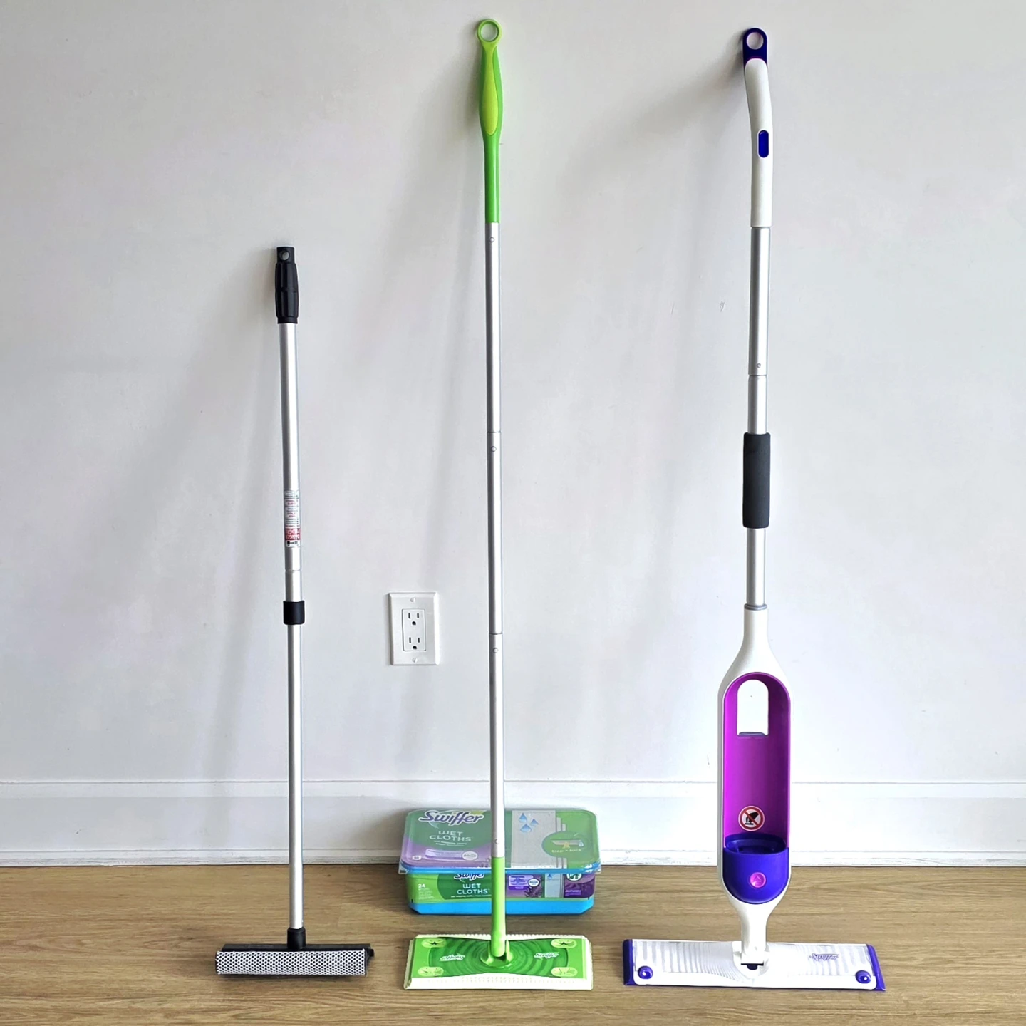 [Moving Sale] Swiffer WetJet, Sweeper, Refills & Squeegee