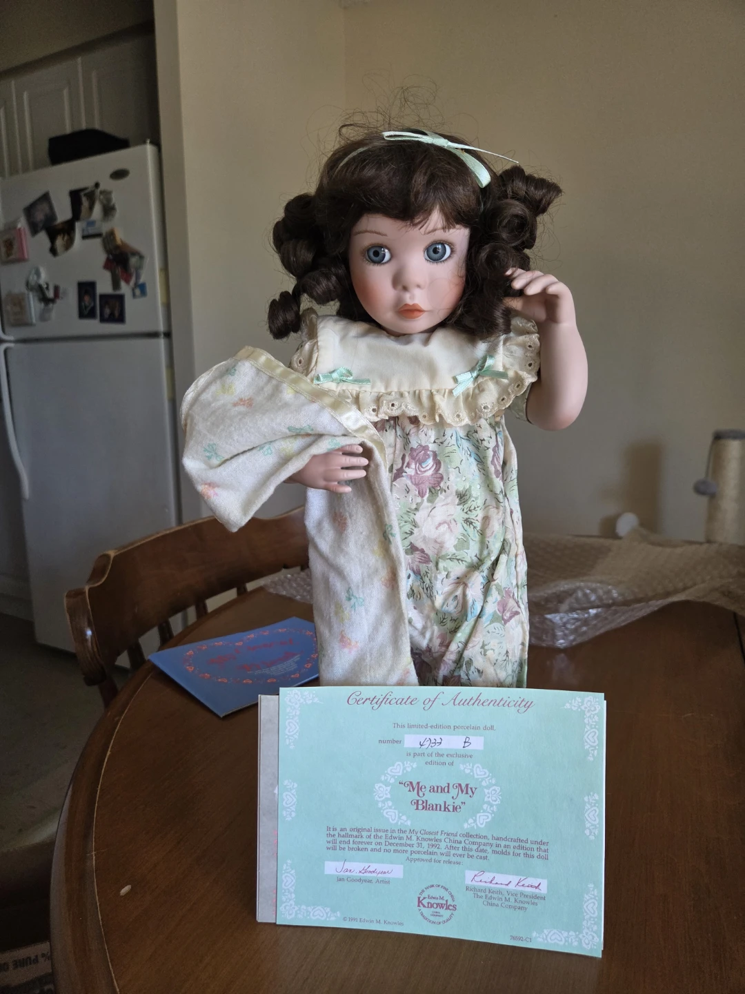 Porcelain Dolls with Certificates of Authenticity - photo 2