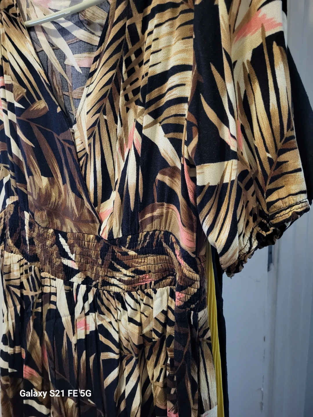 Old Navy Tropical Print V-Neck Long Dress XS - photo 5