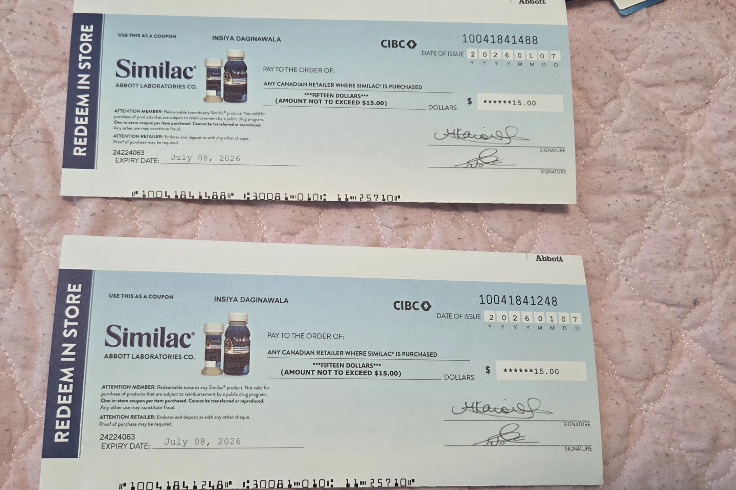 Similac $15 Off Coupon - Expires July 08, 2026