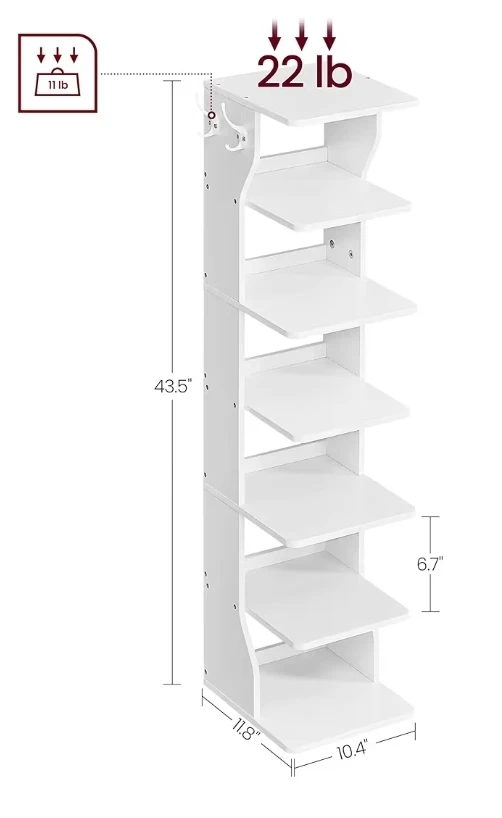 Vertical Shoe Rack - photo 2