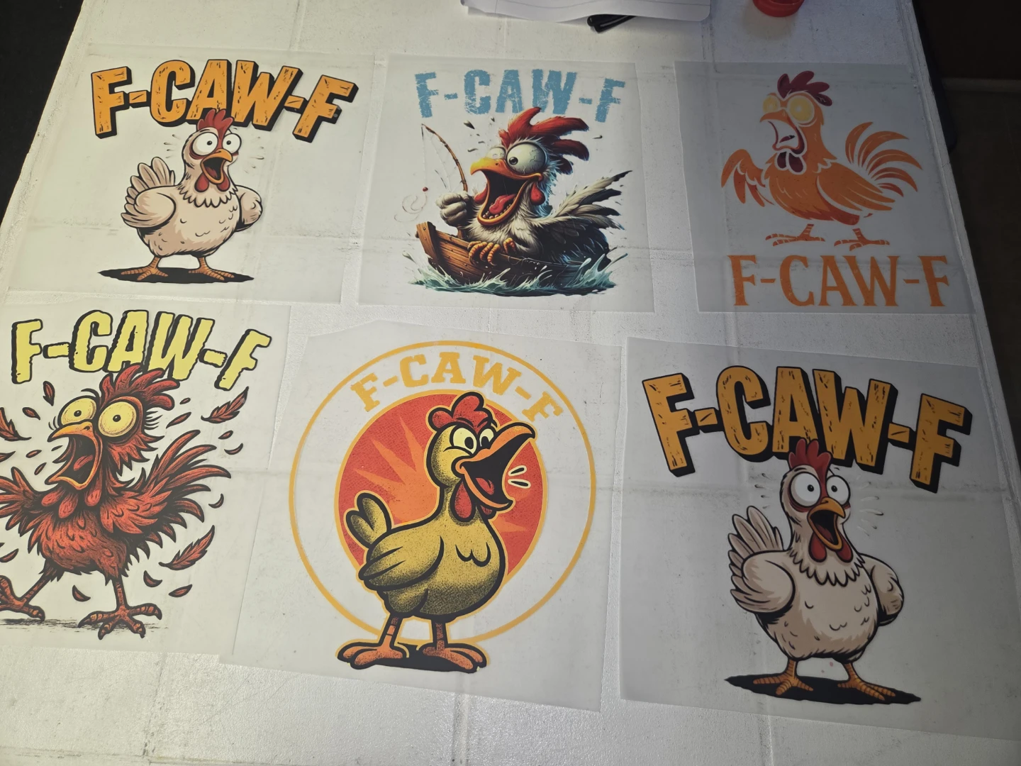 F-CAW-F iron on decals - photo 3