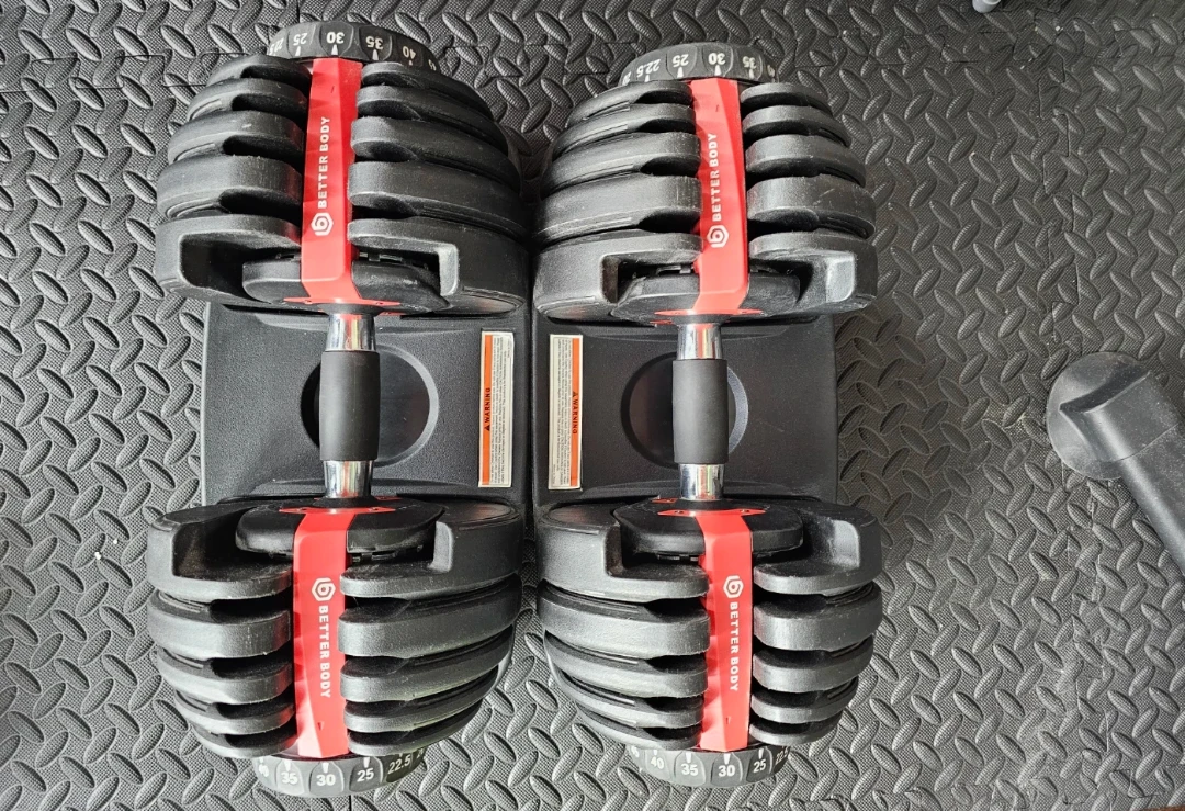 Better Body Adjustable Dumbbells (Pair)