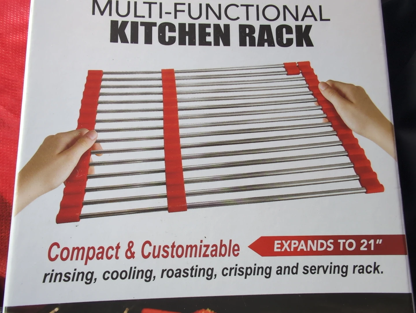BRAND NEW! Total Rack Multi-Functional Kitchen Rack - photo 4
