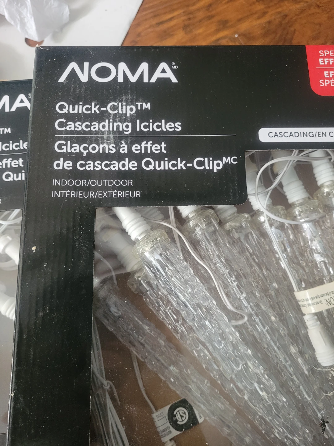 NOMA Quick-Clip Cascading Icicles LED Lights - photo 2