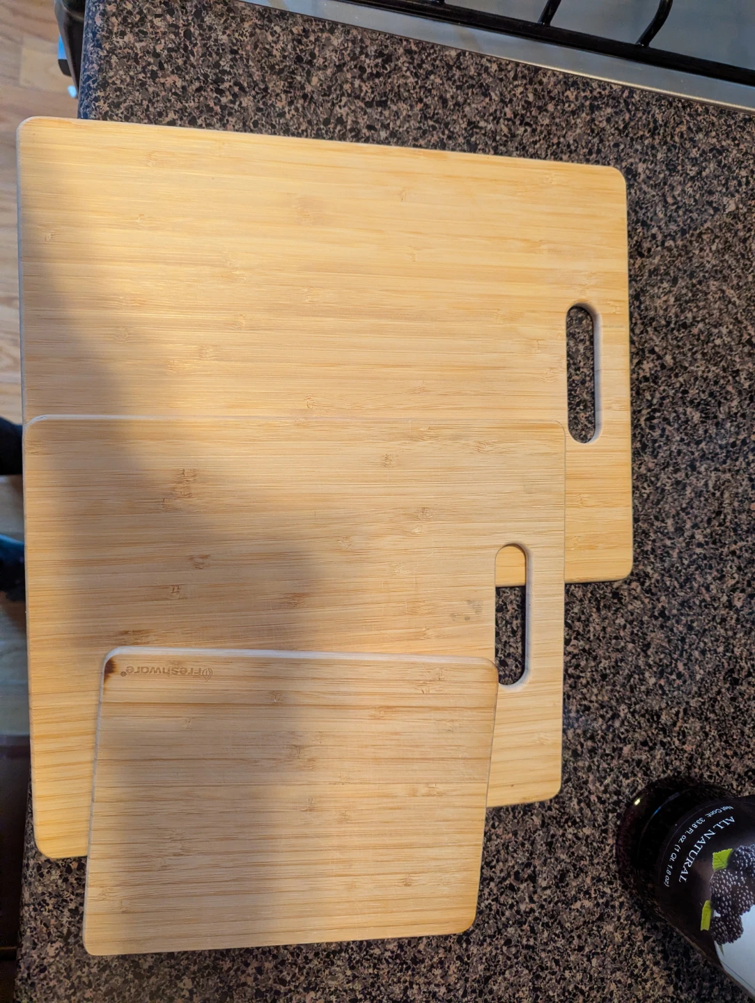 Freshware Bamboo Cutting Board Set