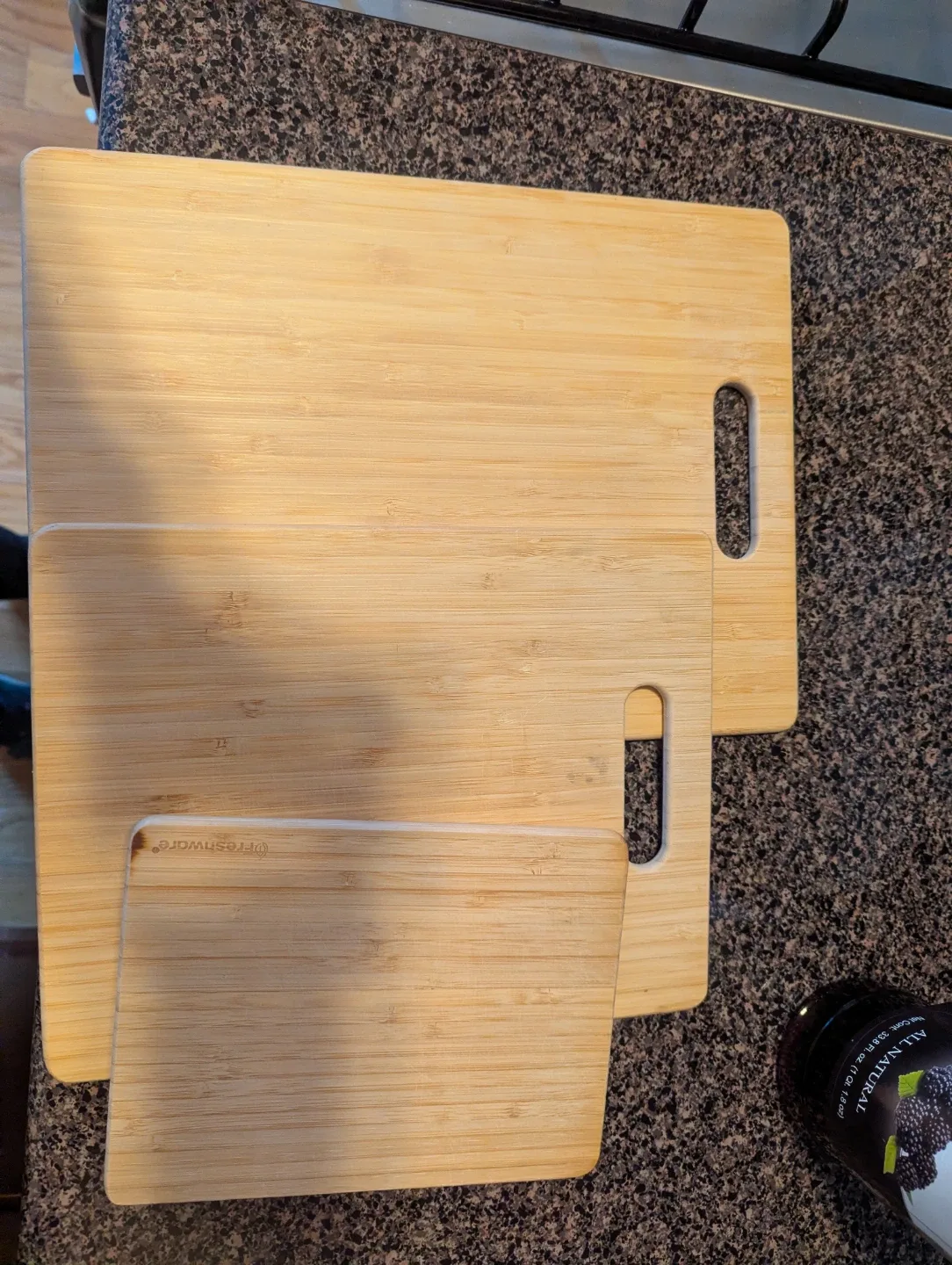 Freshware Bamboo Cutting Board Set