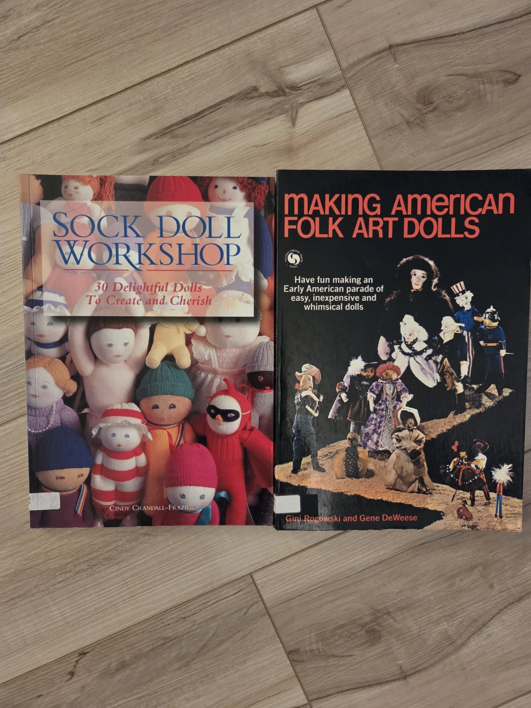 Doll Making Book Bundle  Sock Dolls & American Folk Art