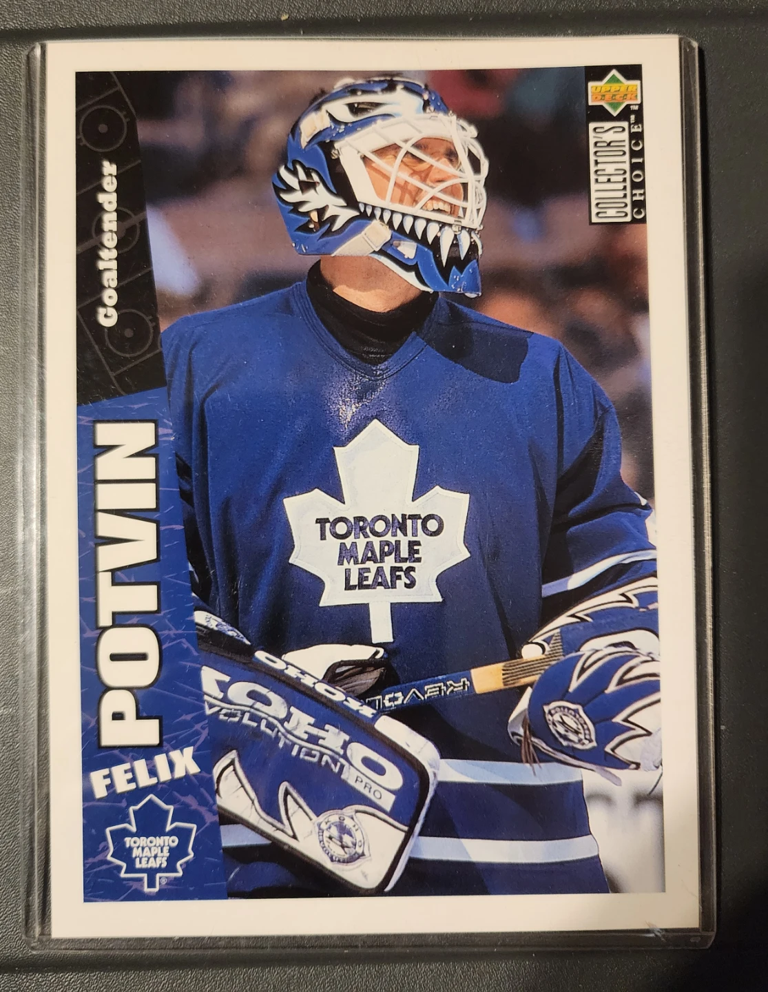 Felix Potvin Toronto Maple Leafs Hockey Card