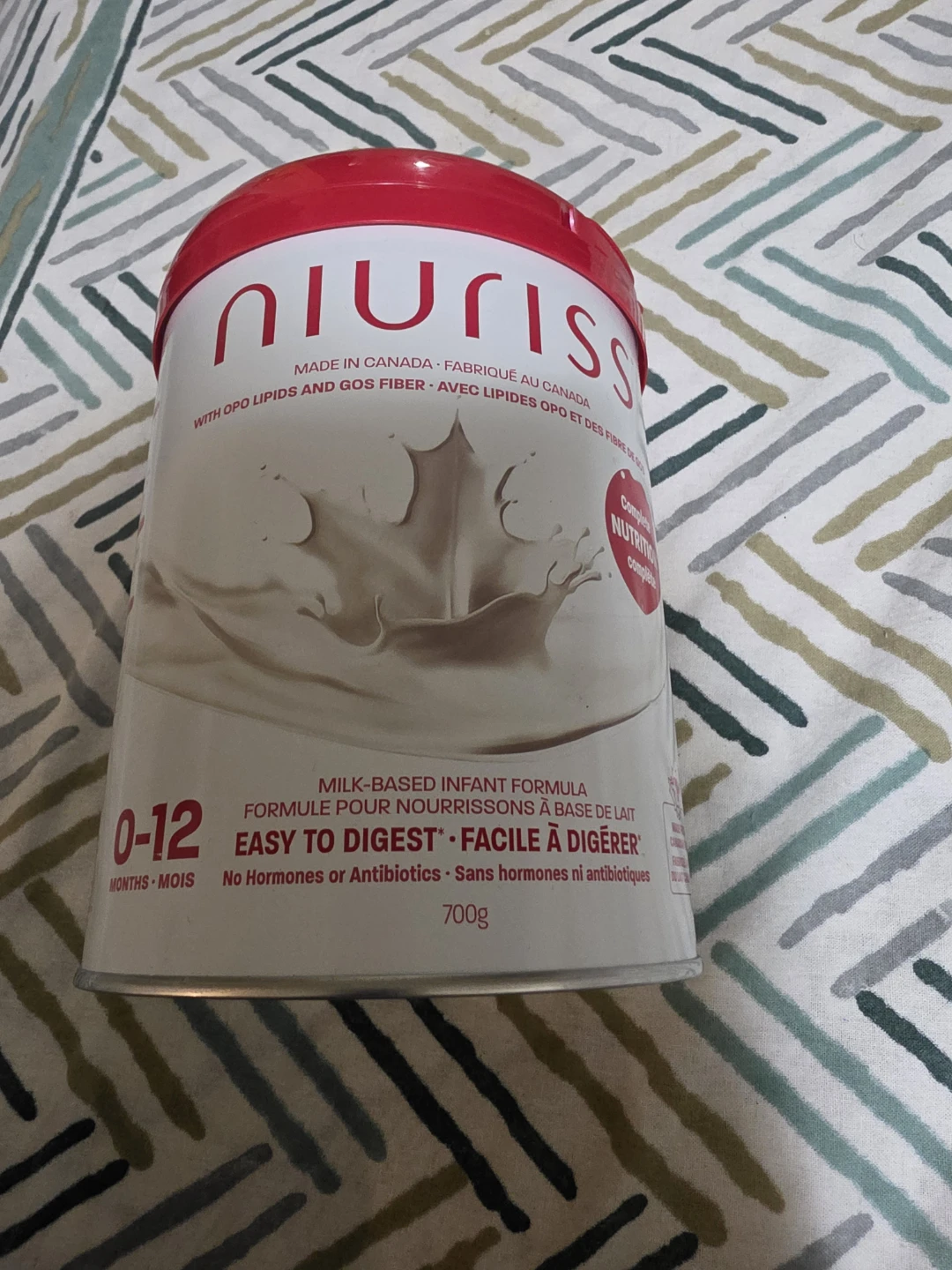 Niuriss Milk-Based Infant Formula 700g