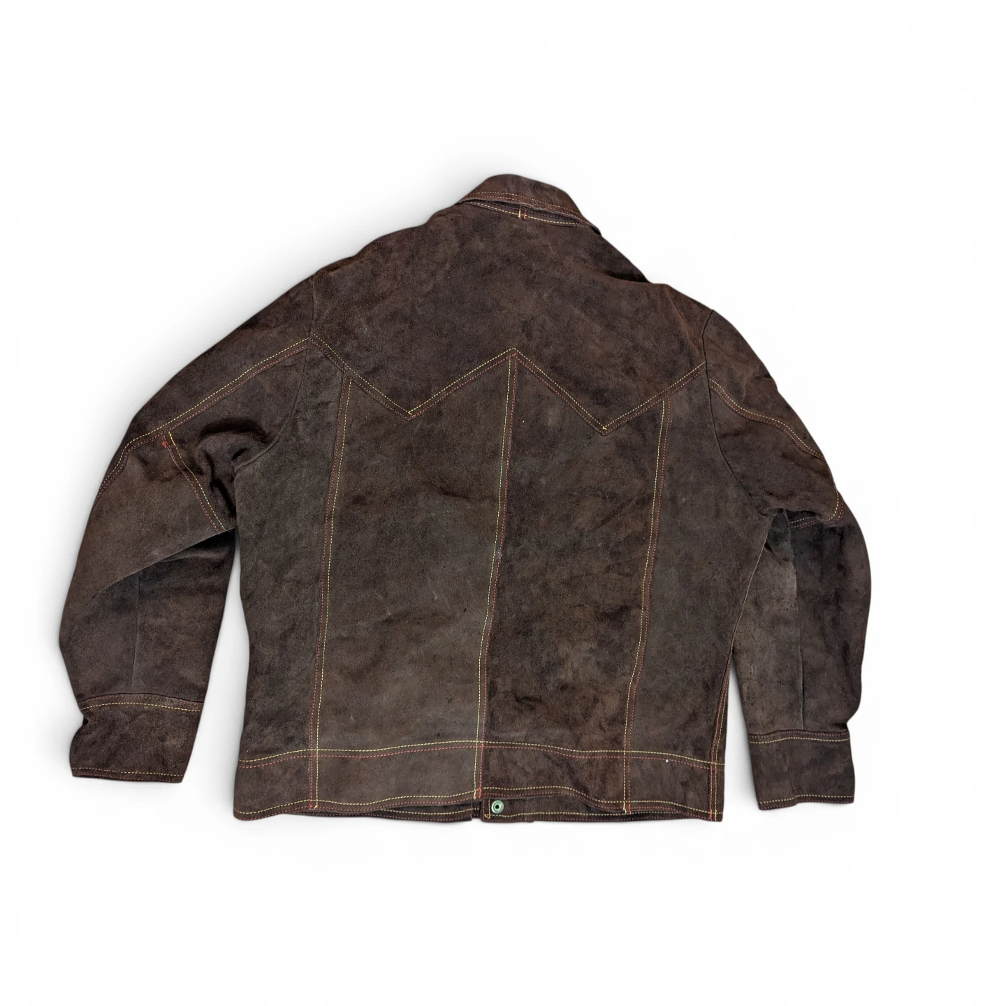 VINTAGE Brill Bros. Golden Thread 46 mens leather jacket - photo 2