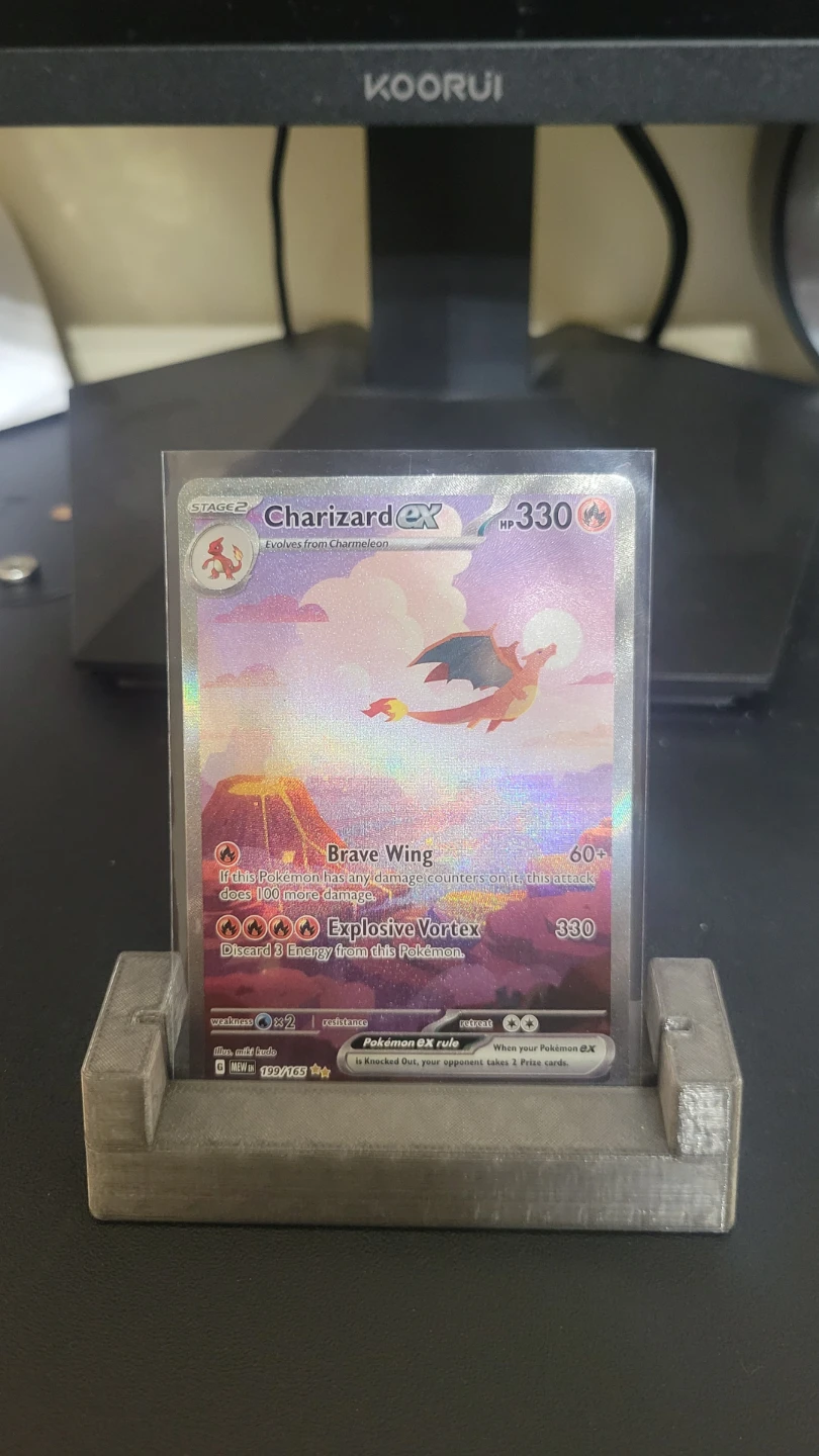 Pokemon Charizard EX Trading Card