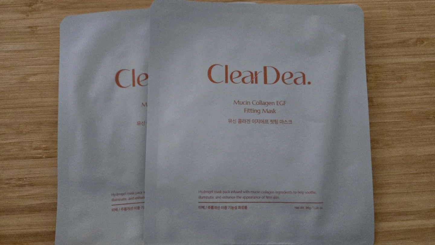 ClearDrea. Mucin Collagen EGF Fitting Mask (2 Pack)⚽