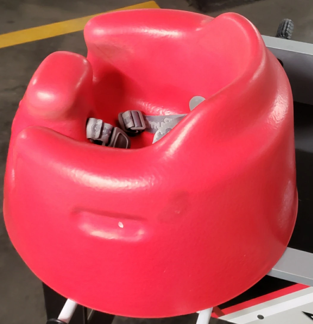 Red Infant bumbo Booster Seat with Harness - photo 2