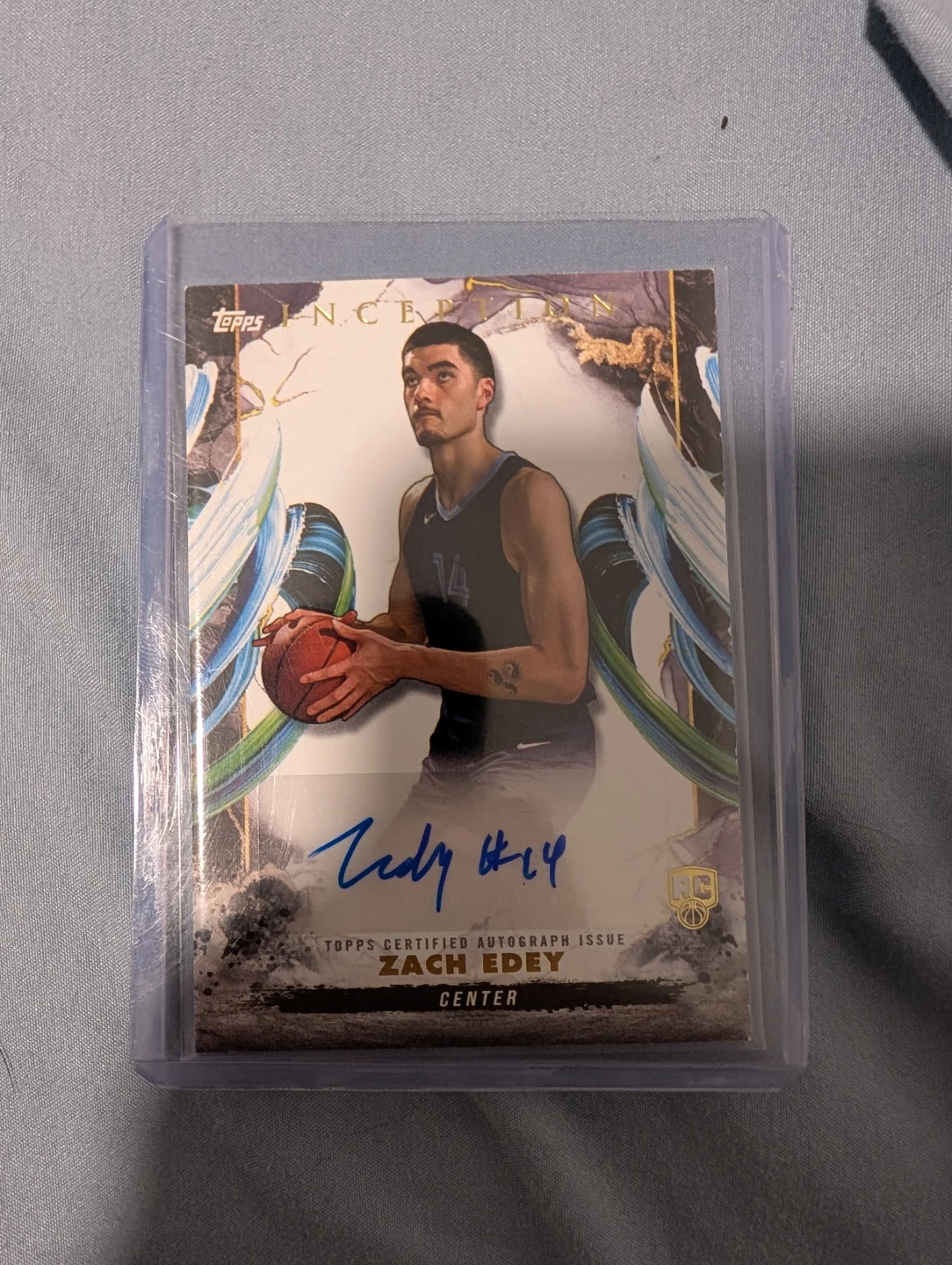Zach edey rookie auto