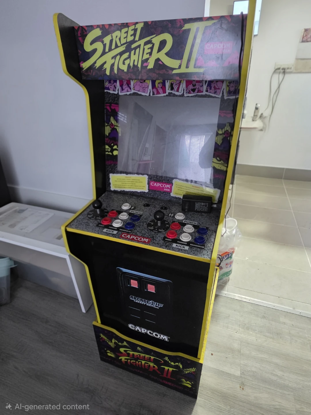Street Fighter II Arcade Cabinet