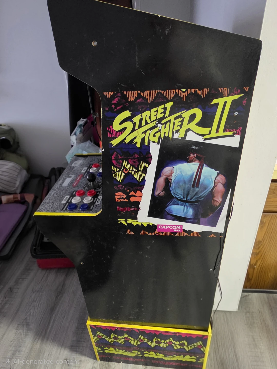 Street Fighter II Arcade Cabinet - photo 3