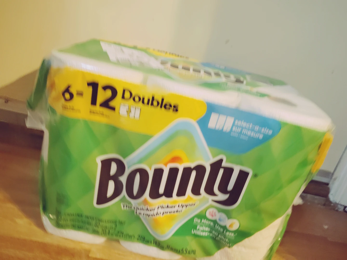 Bounty Paper Towels - 6=12 Doubles