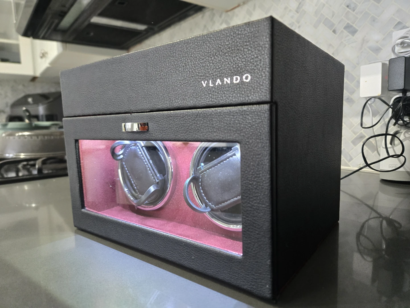 VLANDO Double Watch Winder Box