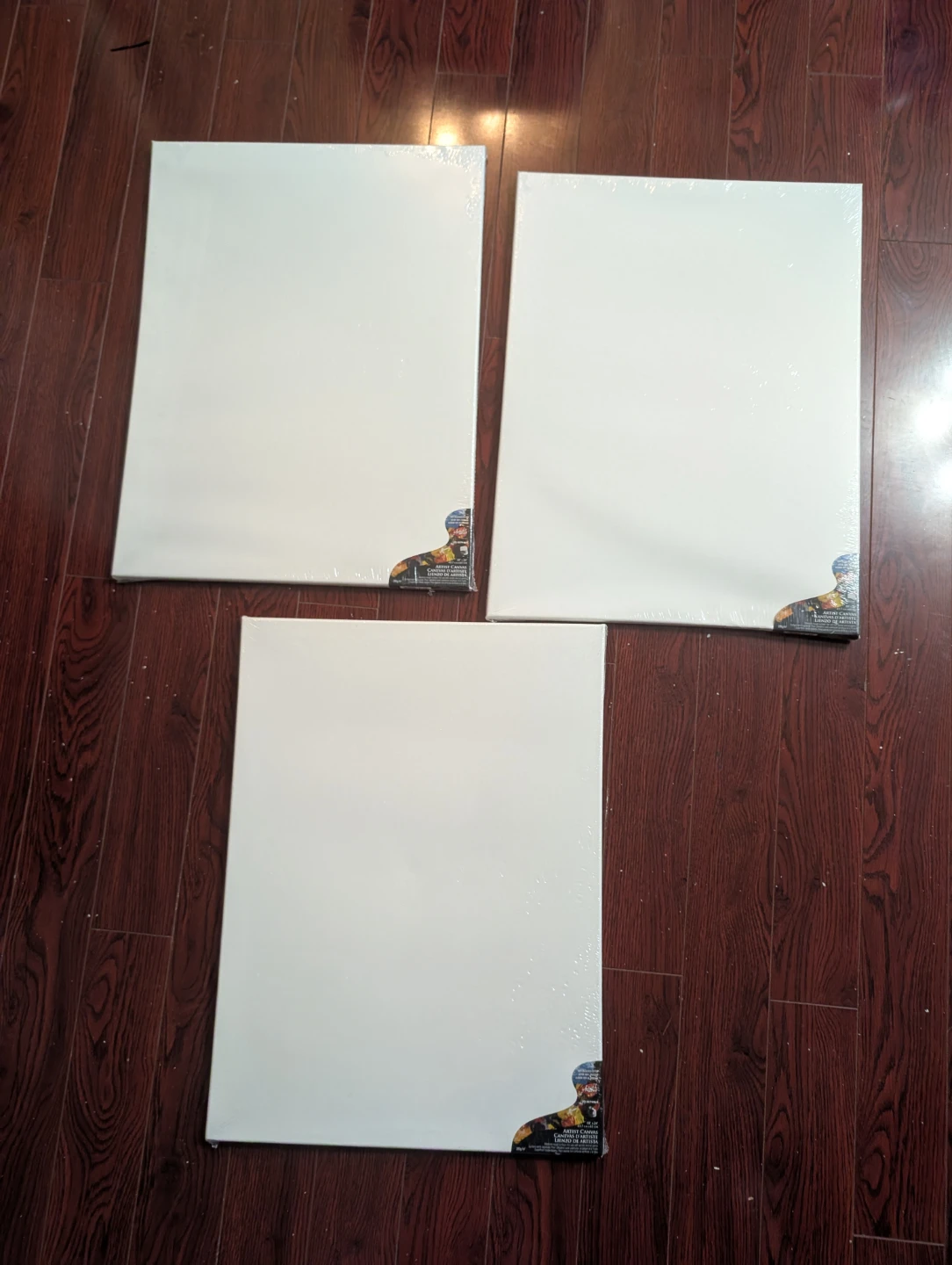 Brand NEW 3 Artist Canvas 18" x 24"
