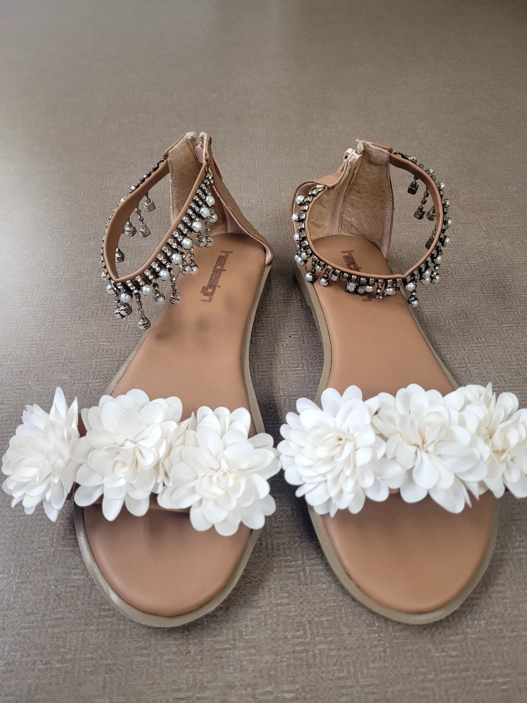 Redesign Women's Embellished Flat Sandals