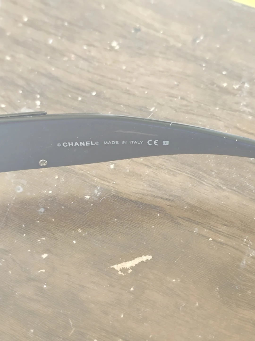 Chanel Sunglasses with Rhinestone CC Logo - photo 5