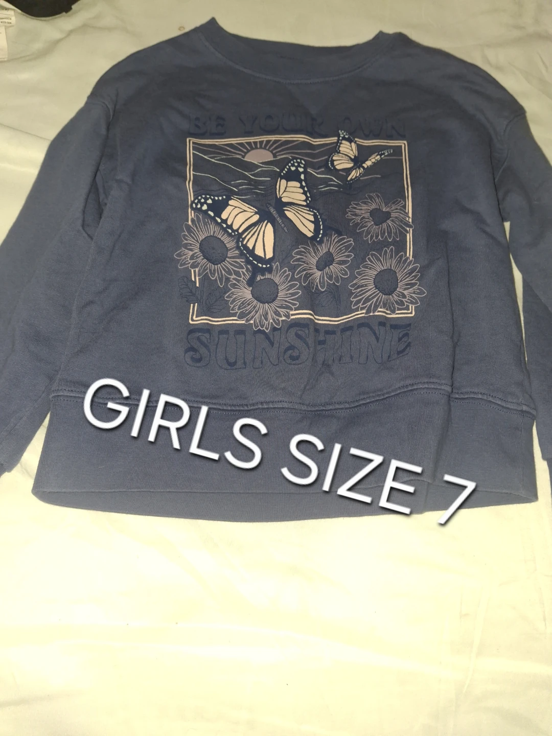 Girls Crewneck Sweatshirt Size 7