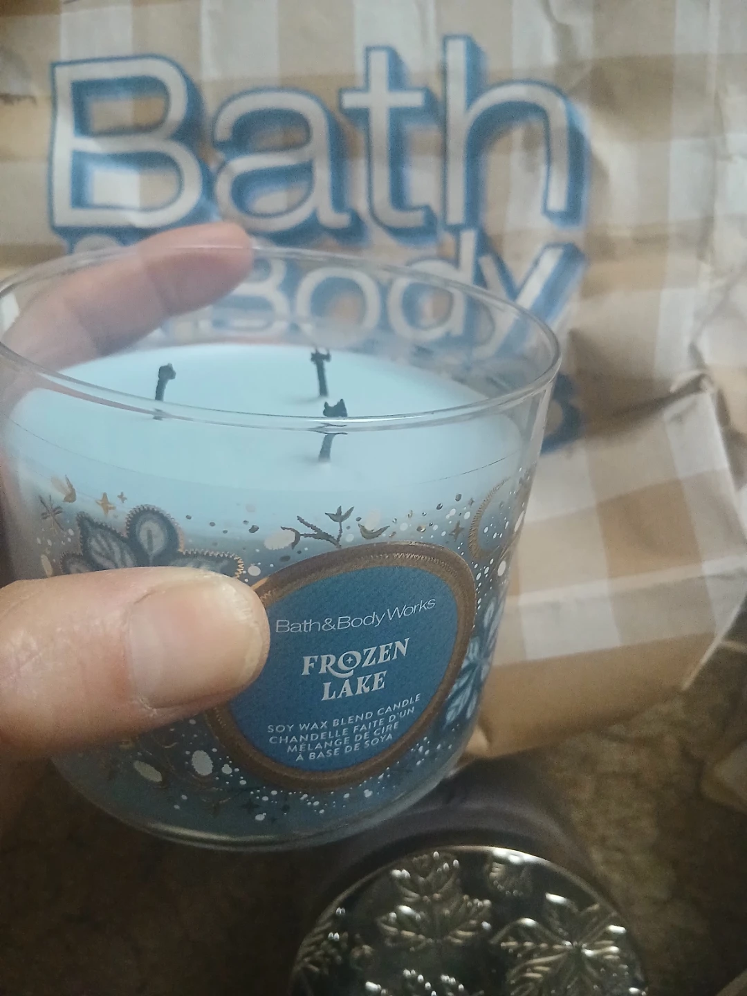 Bath & Body Works Frozen Lake Scented Candle - photo 3